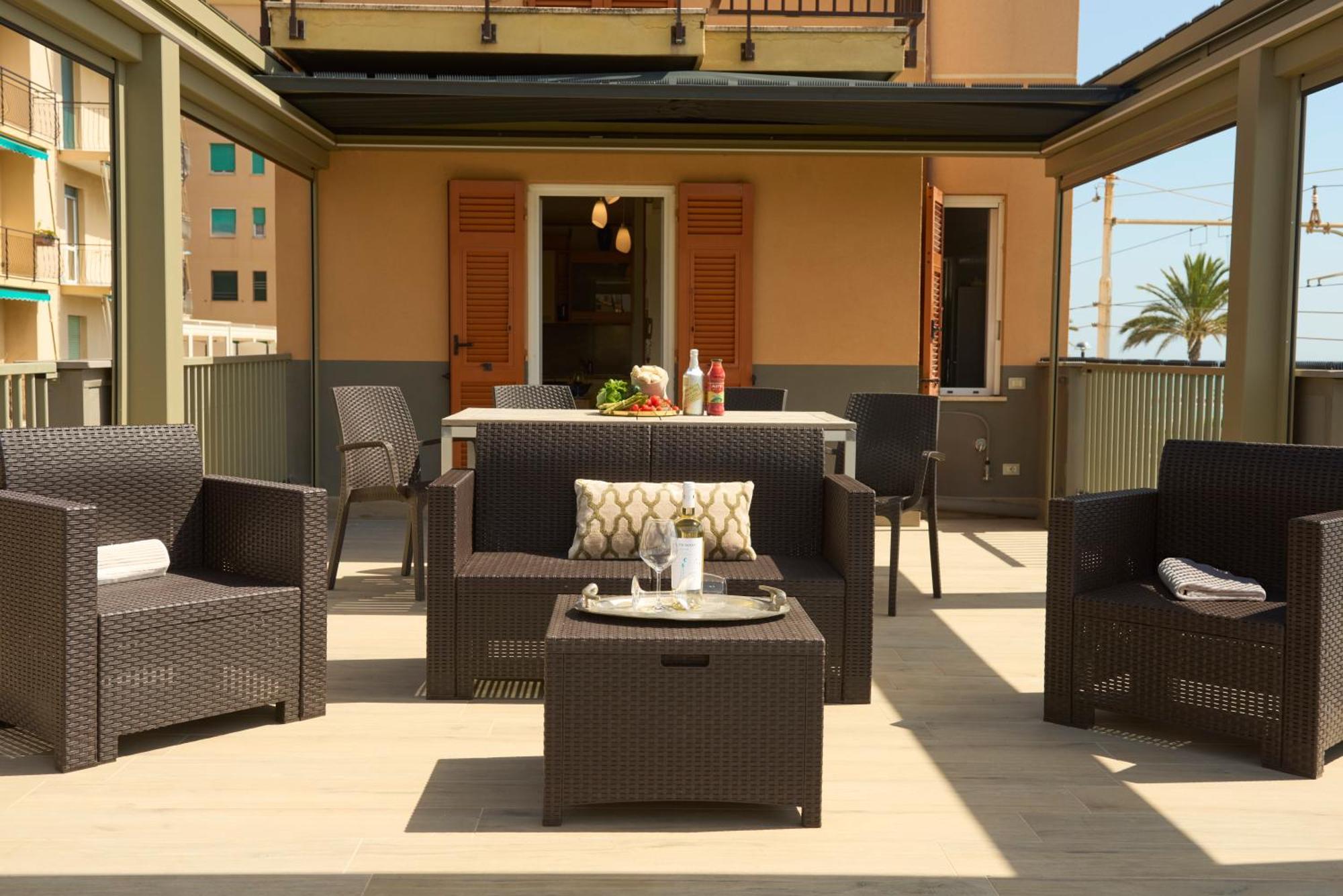 Terrazza Sul Mare A Pietra Ligure Apartment ภายนอก รูปภาพ